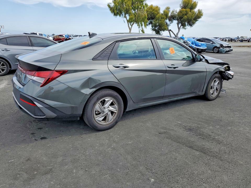 2025 Hyundai Elantra VIN KMHLL4DG1SU086042 COPART salvage auction — FRONT END, Ca - Salvage Certificate, sold $4,050 on 2026-07-06 (photo 3)