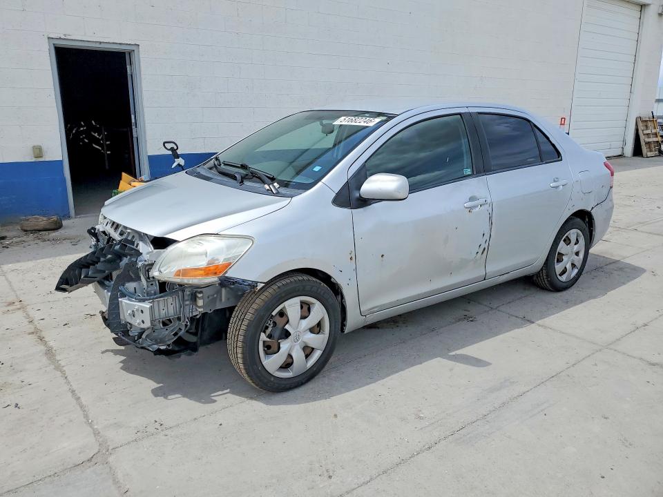2008 Toyota Yaris VIN JTDBT903381242818 COPART salvage auction — FRONT END, Ut - Salvage Certificate, sold $1,050 on 2026-07-27 (photo 1)