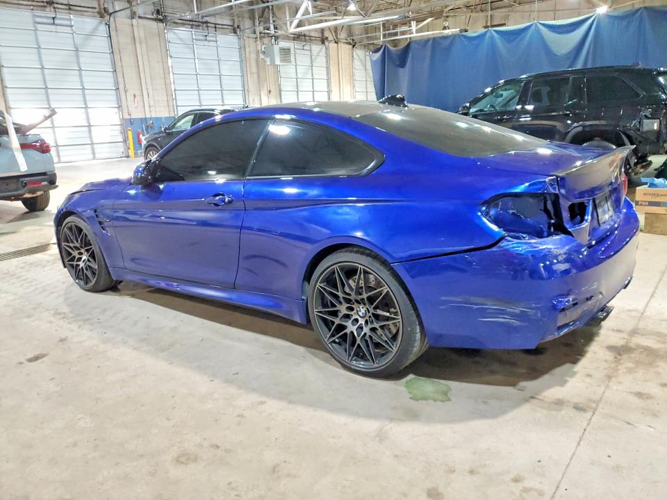 2020 BMW M4 VIN WBS4Y9C08LFH98786 COPART salvage auction — REAR END, Mi - Certificate Of Title, sold $39,250 on 2026-08-25 (photo 2)