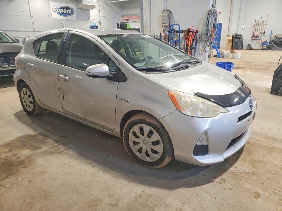 2012 Toyota VIN JTDKDTB36C1000928 COPART salvage auction — SIDE, NS - SALVAGE TITLE, sold $275 on 2026-07-23 (photo 4)