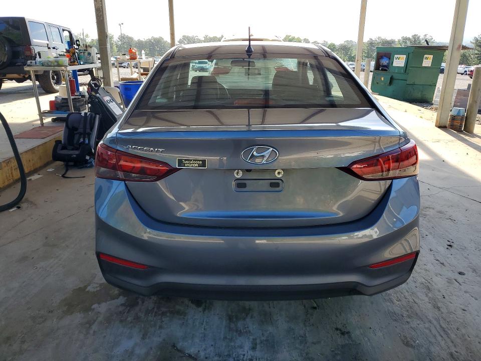 2019 Hyundai Accent VIN 3KPC24A37KE050539 COPART salvage auction — NORMAL WEAR, Al - Certificate Of Title, sold $7,300 on 2026-07-30 (photo 6)