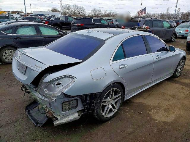 2015 Mercedes-benz S-klasse VIN WDDUG8FB2FA105118 COPART salvage auction — REAR END, Oh - Cert Of Title-Salvage, sold $4,200 on 2026-07-28 (photo 3)