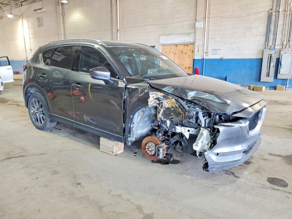 2021 Mazda Cx-5 VIN JM3KFBEY0M0393822 COPART salvage auction — FRONT END, Mi - Cert Of Title-Salvage Vehicle, sold $4,500 on 2026-07-07 (photo 4)