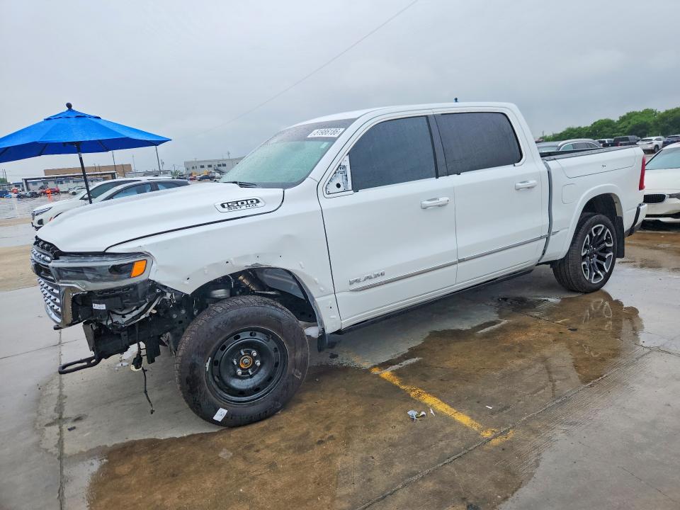2025 Ram 1500 VIN 1C6SRFHP5SN618527 COPART salvage auction — FRONT END, La - Cert Of Title-Salvage (P), sold $37,000 on 2026-07-29 (photo 1)