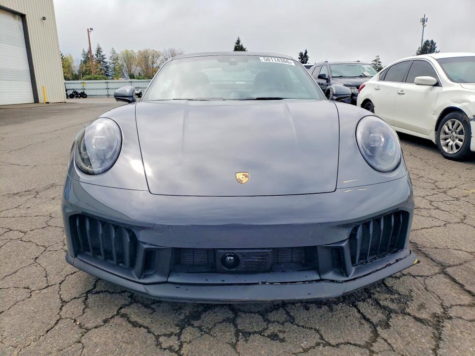 2025 Porsche 911 VIN WP0AB2A99SS226102 COPART salvage auction — FRONT END, Or - Salvage Title Certificate, sold $102,000 on 2026-07-23 (photo 5)
