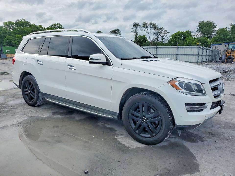 2015 Mercedes-benz Gl-klasse VIN 4JGDF2EEXFA453542 COPART salvage auction — MINOR DENT/SCRATCHES, Ga - Certificate Of Title (P), sold $8,500 on 2026-07-07 (photo 4)