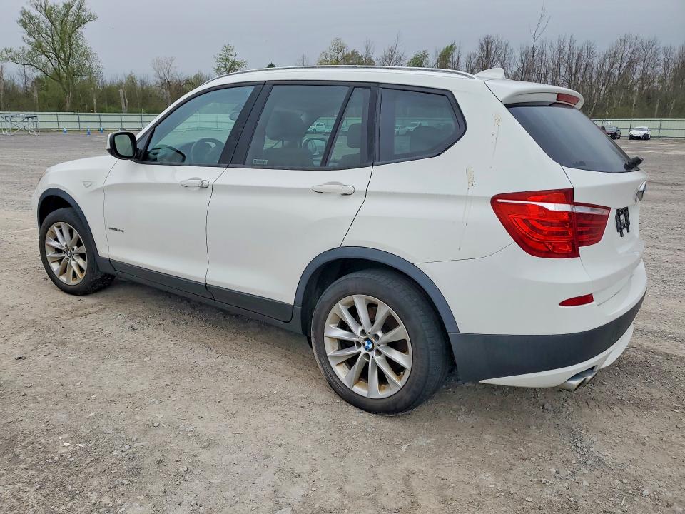 2013 BMW X3 VIN 5UXWX9C53D0A29582 COPART salvage auction — NORMAL WEAR, Ny - Certificate Of Title, sold $225 on 2026-07-27 (photo 2)