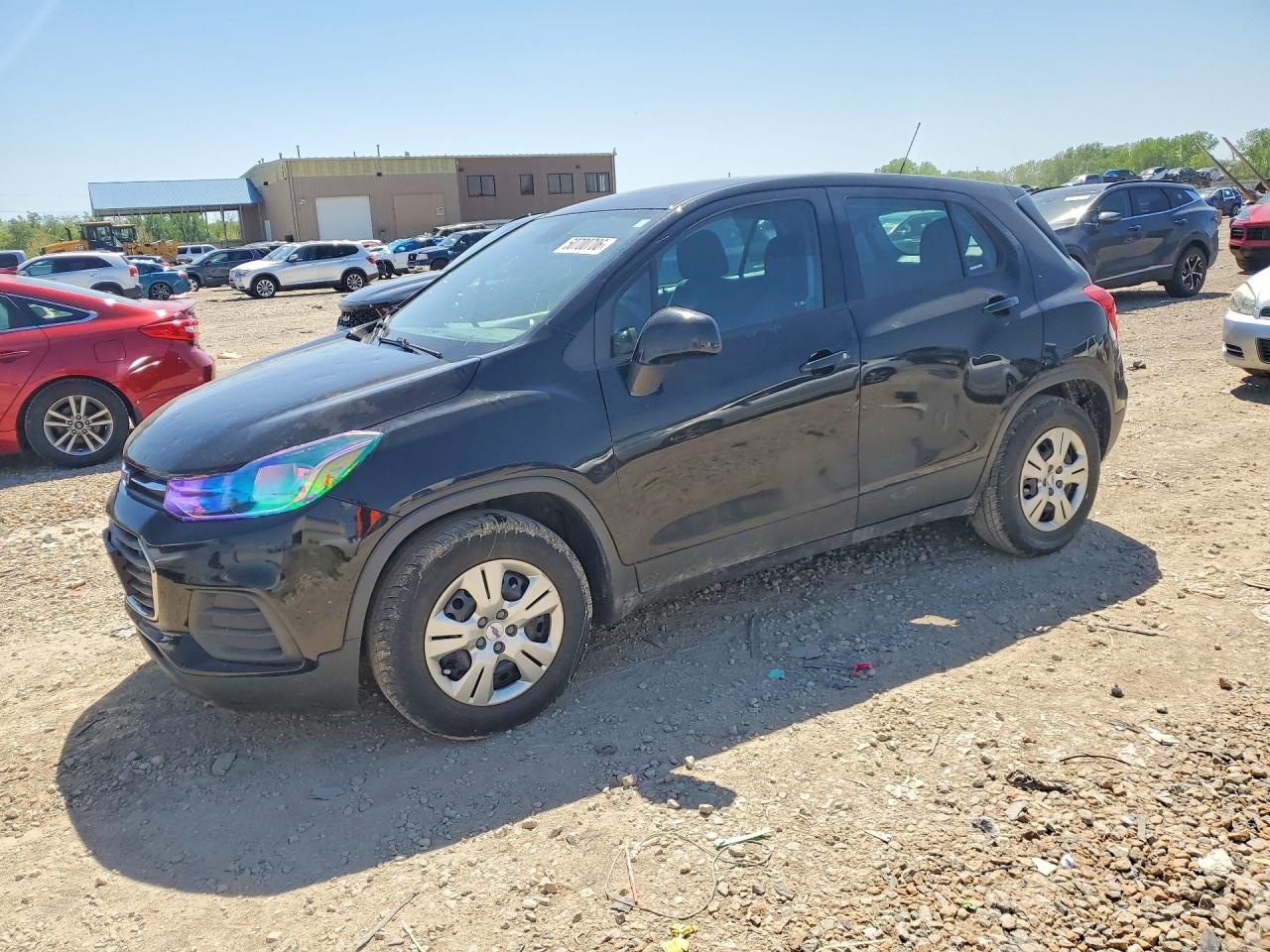 2017 Chevrolet Trax VIN 3GNCJKSB6HL279416 COPART salvage auction — Hail, KS - CERT OF TITLE-SALVAGE, sold $1,950 on 2026-07-07 (photo 1)
