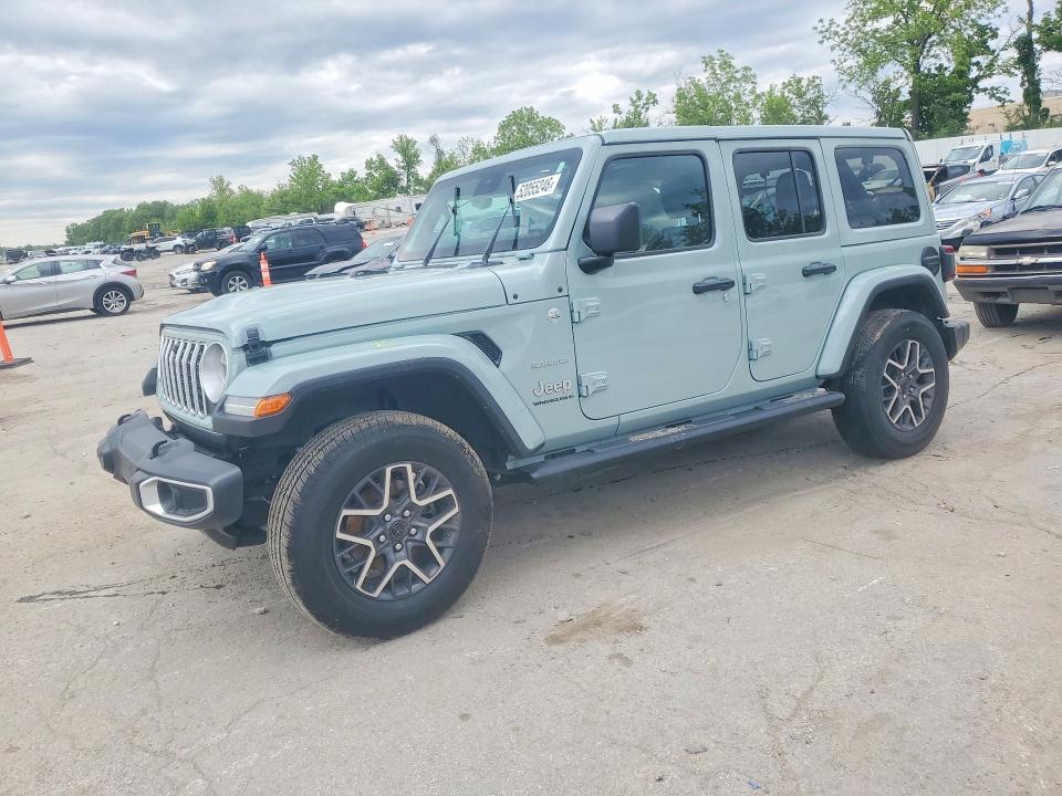 2024 Jeep Wrangler / VIN 1C4PJXEG7RW332232 — COPART salvage auction photo