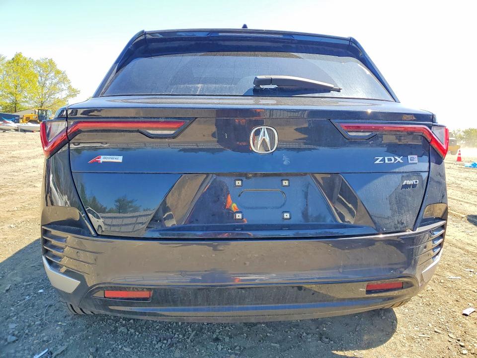 2024 Acura Zdx VIN 4W5KHNRL1RZ501194 COPART salvage auction — SIDE, Nj - Cert Of Title-Salvage, sold $12,900 on 2026-07-20 (photo 6)