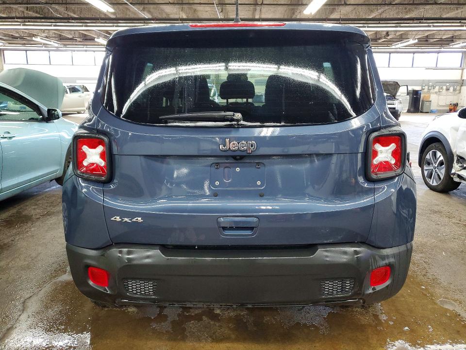 2023 Jeep Renegade VIN ZACNJDB12PPP33846 COPART salvage auction — FRONT END, IL - CERTIFICATE OF TITLE, sold $250 on 2026-07-28 (photo 6)
