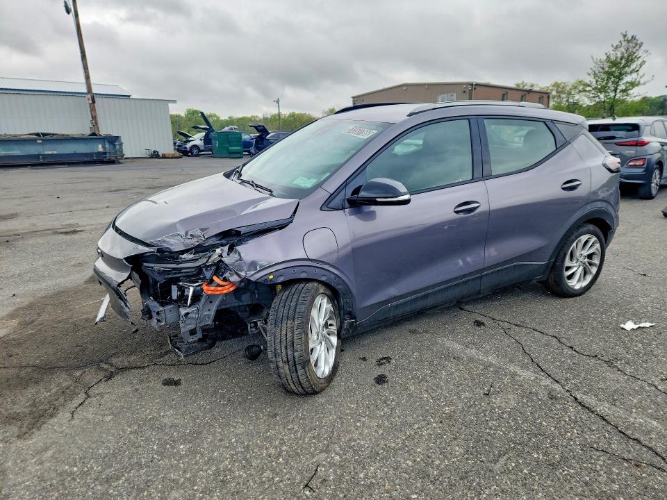 2023 Chevrolet Bolt euv VIN 1G1FY6S02P4150402 COPART salvage auction — FRONT END, Fl - Certificate Of Destruction, sold $2,700 on 2026-07-06 (photo 1)