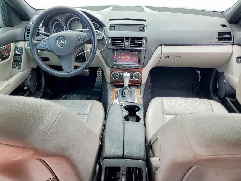 2010 Mercedes-benz C class VIN WDDGF5EB0AR107654 COPART salvage auction — SIDE, FL - CERTIFICATE OF DESTRUCTION, sold $575 on 2026-08-10 (photo 8)