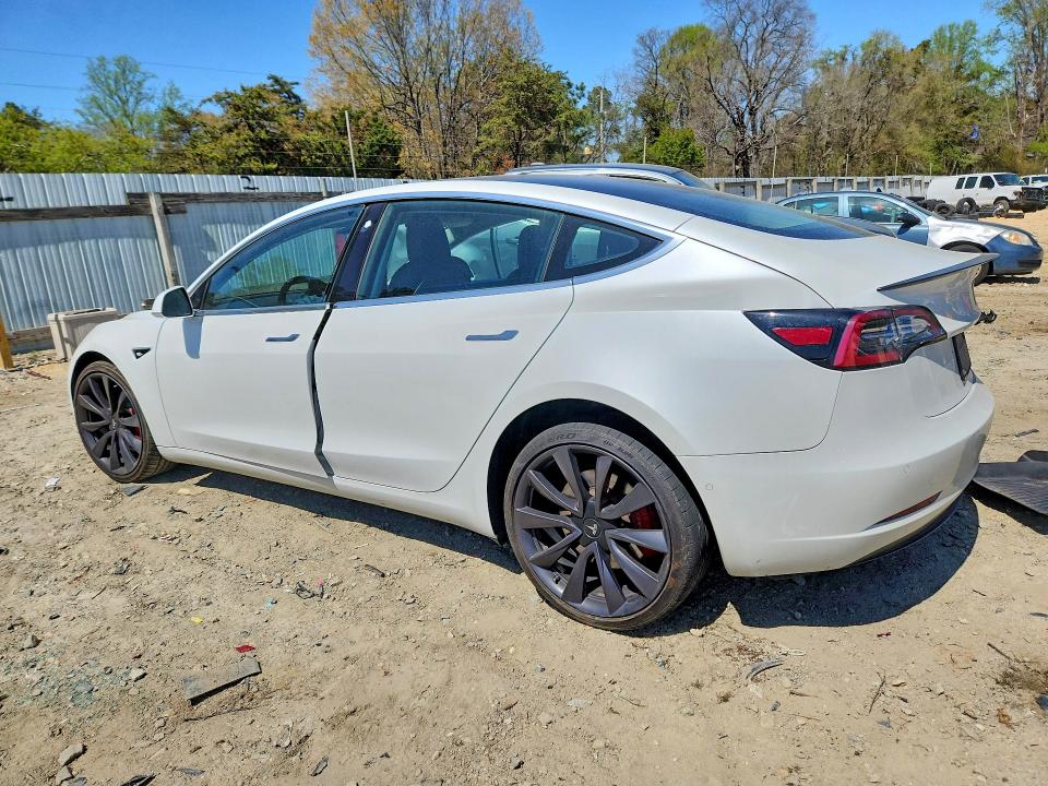 2020 Tesla Model 3 VIN 5YJ3E1EC4LF623845 COPART salvage auction — FRONT END, Md - Cert Of Salvage > 75% Damage, sold $300 on 2026-07-07 (photo 2)