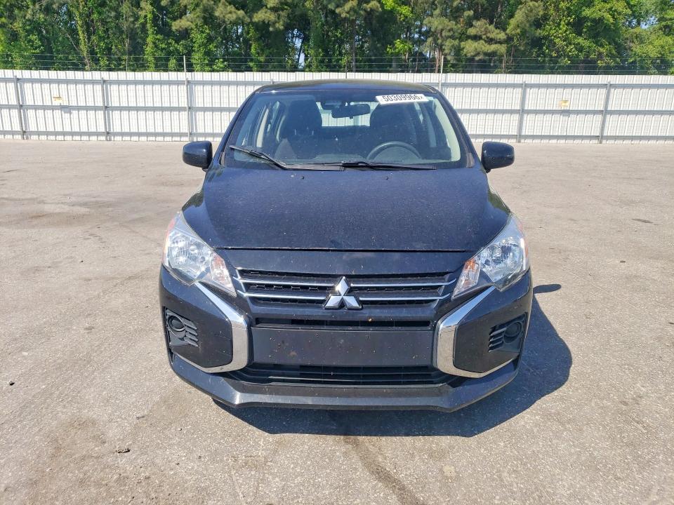 2021 Mitsubishi Mirage VIN ML32AUHJ7MH008438 COPART salvage auction — SIDE, Nc - Salvage Certificate Of Title, sold $2,200 on 2026-07-23 (photo 5)