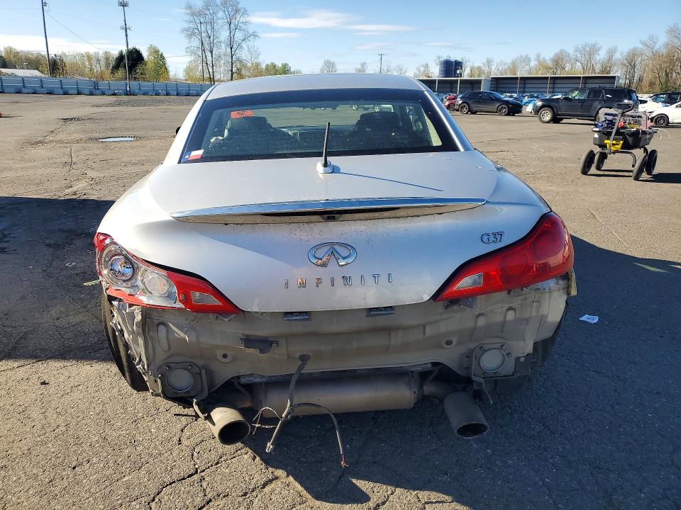 2010 Infiniti G VIN JN1CV6FE3AM350174 COPART salvage auction — SIDE, Or - Salvage Title Certificate, sold $650 on 2026-07-22 (photo 6)