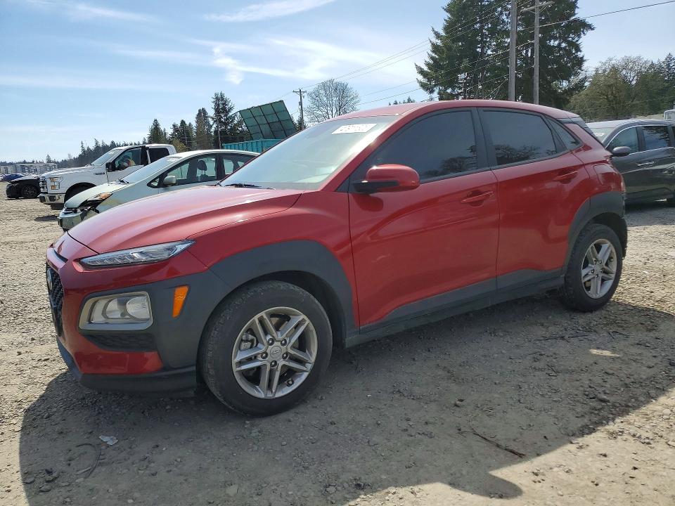 2021 Hyundai Kona VIN KM8K1CAA9MU691425 COPART salvage auction — REAR END, Wa - Bill Of Sale, sold $2,900 on 2026-07-07 (photo 1)