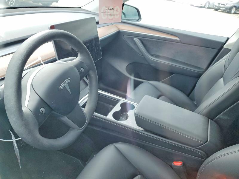 2025 Tesla Model y VIN 7SAYGDED1SF278317 COPART salvage auction — FRONT END, CA, sold $8,600 on 2026-07-28 (photo 8)