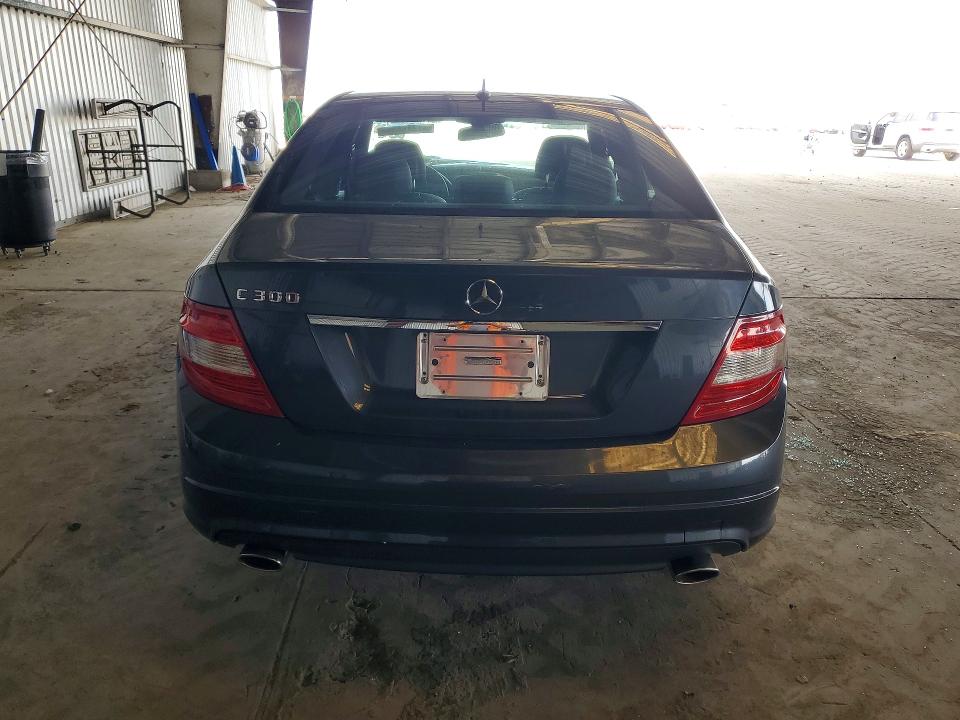 2009 Mercedes-benz C-klasse VIN WDDGF54X89R083211 COPART salvage auction — FRONT END, Ca - Salvage Certificate, sold $325 on 2026-07-02 (photo 6)