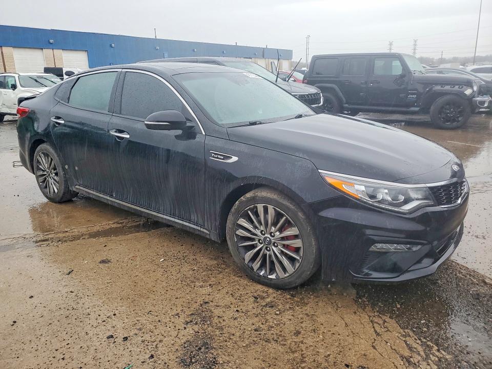 2019 Kia Optima VIN 5XXGV4L23KG349708 COPART salvage auction — REAR END, Salvage Title, sold $2,350 on 2026-07-14 (photo 4)
