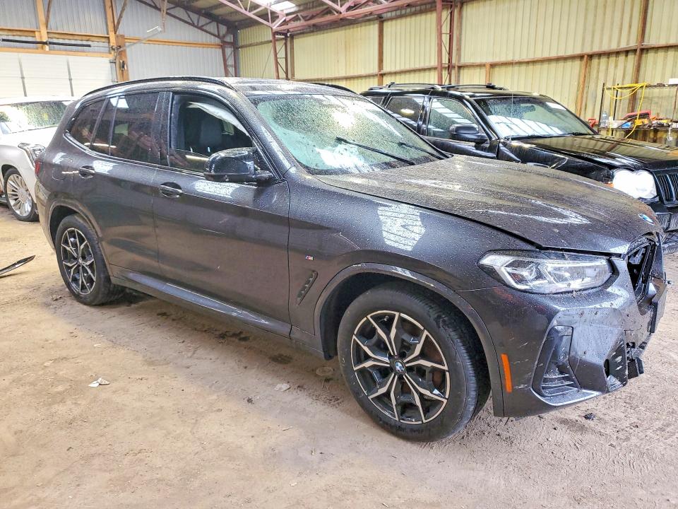 2023 BMW X3 VIN 5UX83DP06P9N73772 COPART salvage auction — FRONT END, On - Permit No Brand - Unfit, sold $30,500 on 2026-07-21 (photo 4)