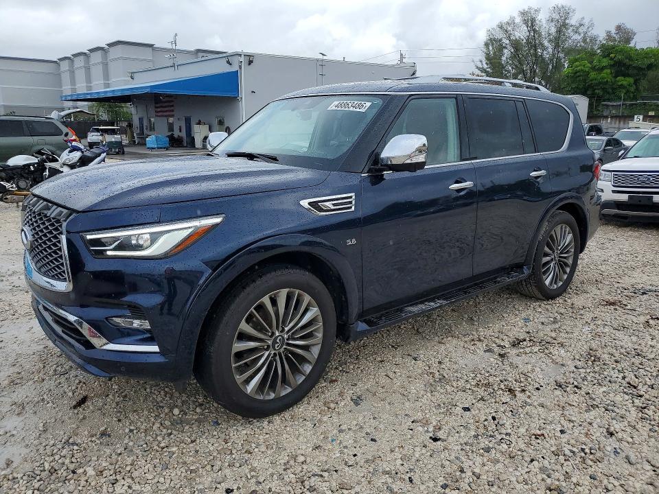 2020 Infiniti Qx80 VIN JN8AZ2NF5L9701348 — COPART salvage auction photo