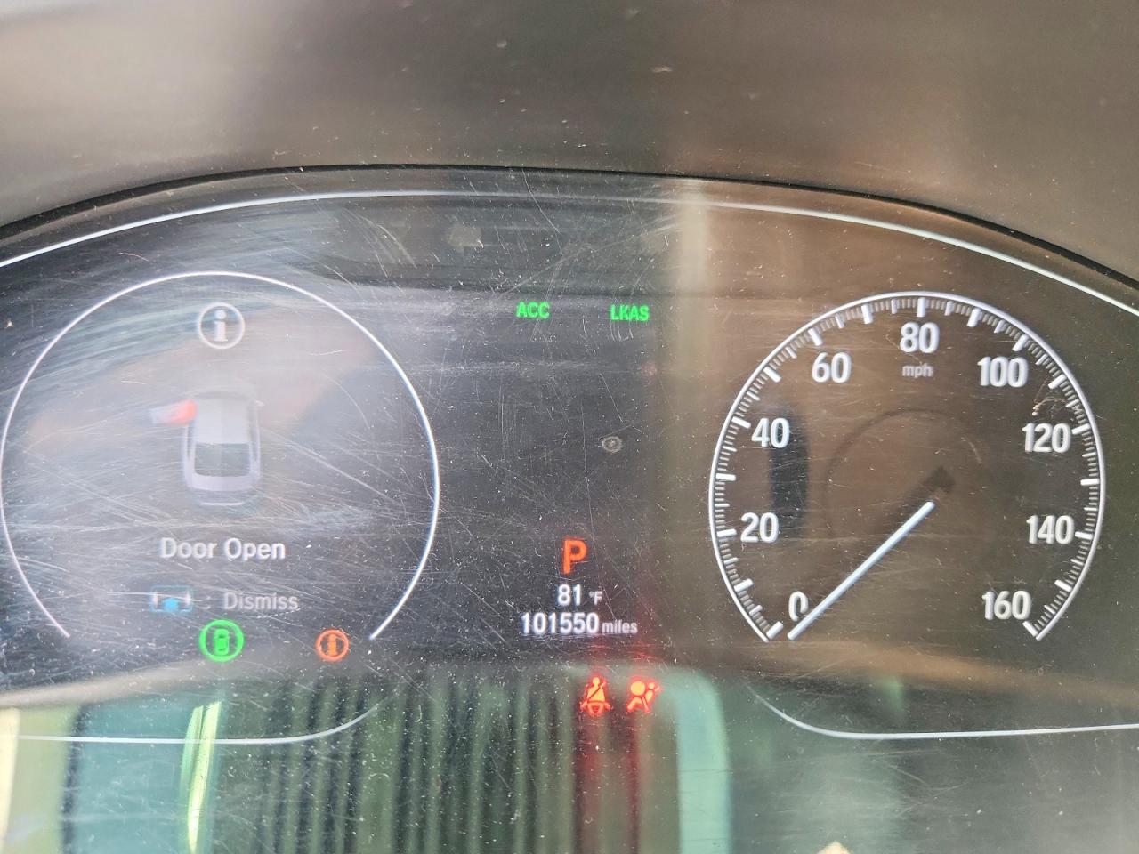 2020 Honda Accord VIN 1HGCV2F99LA030503 COPART salvage auction — Front End, LA - CERT OF TITLE-SALVAGE, sold $4,150 on 2026-07-09 (photo 9)