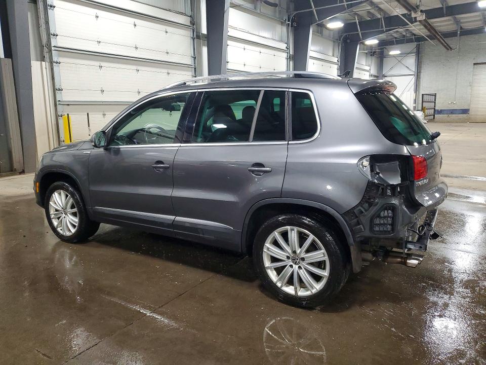 2013 Volkswagen Tiguan VIN WVGBV3AX2DW607748 COPART salvage auction — REAR END, Mn - Cert Of Title-Prior Salvage, sold $525 on 2026-07-09 (photo 2)