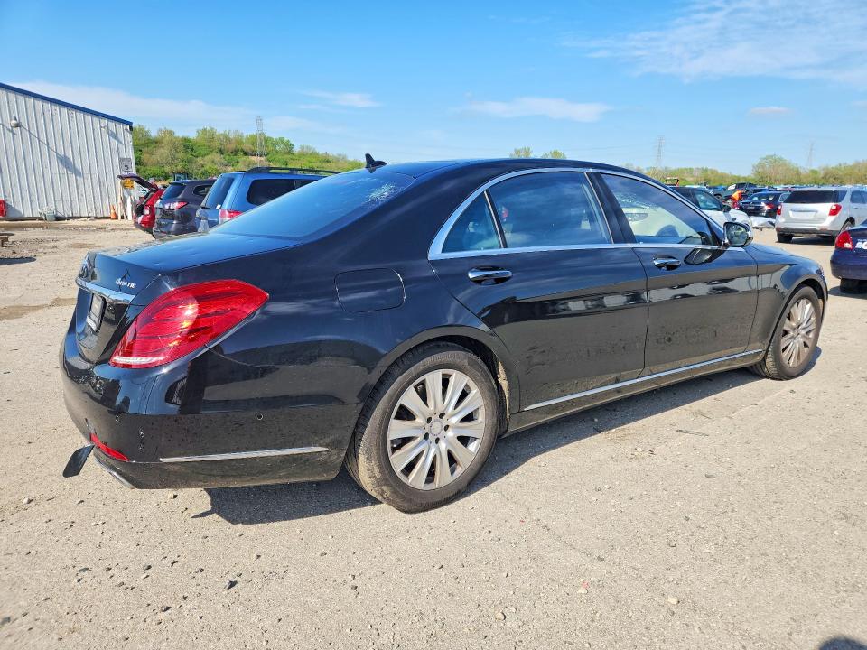 2015 Mercedes-benz S-klasse VIN WDDUG8FB6FA123198 COPART salvage auction — HAIL, Il - Salvage Certificate, sold $14,300 on 2026-07-08 (photo 3)
