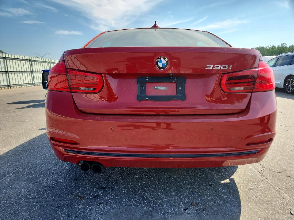 2017 BMW 3er VIN WBA8B9C57HK675835 COPART salvage auction — FRONT END, Nc - Salvage Certificate Of Title, sold $3,500 on 2026-07-02 (photo 6)