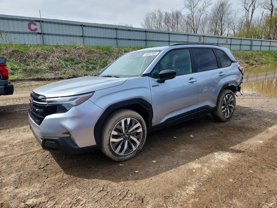 2025 Subaru Forester VIN JF2SLSTD3SH414258 COPART salvage auction — REAR END, Mi - Cert Of Title-Salvage Vehicle, sold $500 on 2026-07-29 (photo 1)