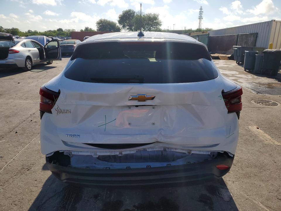 2025 Chevrolet Trax VIN KL77LFEPXSC106744 COPART salvage auction — REAR END, Salvage Title, sold $4,750 on 2026-07-16 (photo 6)