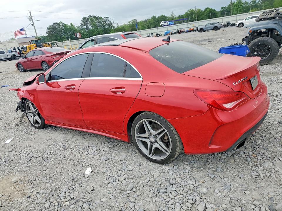 2015 Mercedes-benz VIN WDDSJ4EB1FN243941 COPART salvage auction — FRONT END, AL - CERT OF TITLE-SALVAGE TITLE, sold $650 on 2026-07-09 (photo 2)