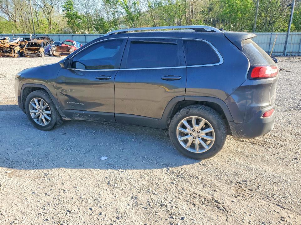 2016 Jeep Cherokee VIN 1C4PJMDB0GW186838 COPART salvage auction — FRONT END, Oh - Cert Of Title-Salvage, sold $600 on 2026-07-02 (photo 2)