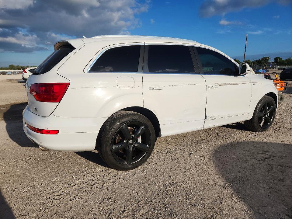 2009 Audi Q7 VIN WA1CM74L39D032259 COPART salvage auction — FRONT END, Fl - Cert Of Title Slvg Rebuildable, sold $250 on 2026-07-21 (photo 3)