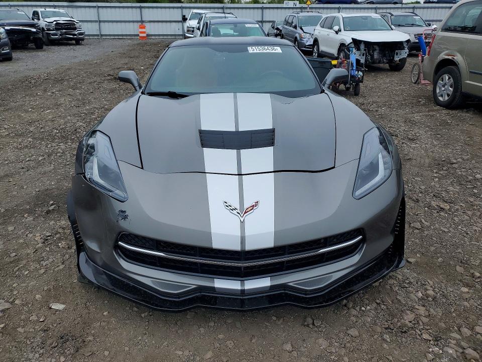 2016 Chevrolet Corvette VIN 1G1YA2D74G5110025 COPART salvage auction — FRONT END, Md - Cert Of Salvage < 75% Damage, sold $14,000 on 2026-07-27 (photo 5)