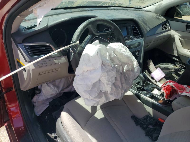 2015 Hyundai Sonata VIN 5NPE24AF0FH187696 COPART salvage auction — FRONT END, Az - Cert Of Title - Salvage, sold $575 on 2026-07-10 (photo 8)