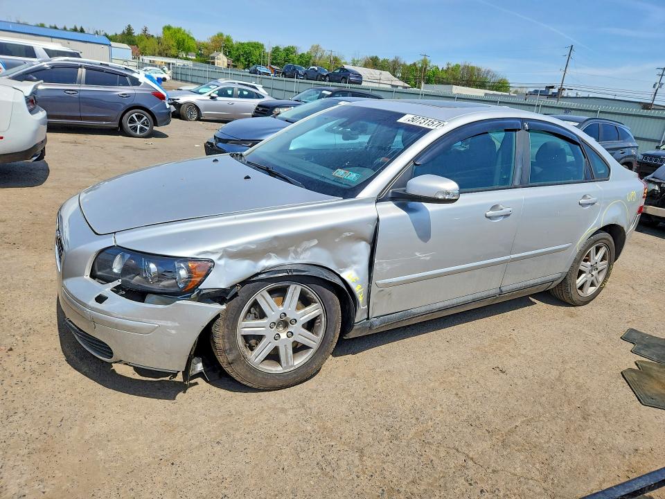 2007 Volvo S40 VIN YV1MS382X72300480 COPART salvage auction — FRONT END, Pa - Certificate Of Salvage, sold $175 on 2026-07-10 (photo 1)