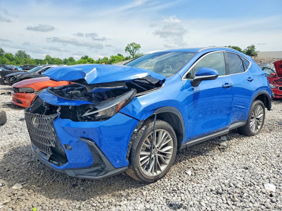 2022 Lexus VIN JTJGGCEZ7N2004896 COPART salvage auction — FRONT END, Al - Cert Of Title-Salvage Title, sold $5,800 on 2026-07-14 (photo 1)