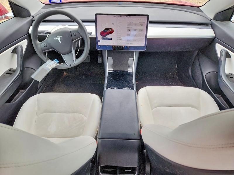 2020 Tesla Model 3 VIN 5YJ3E1EA4LF775168 COPART salvage auction — FRONT END, Tx - Salvage Vehicle Title, sold $5,900 on 2026-07-04 (photo 8)