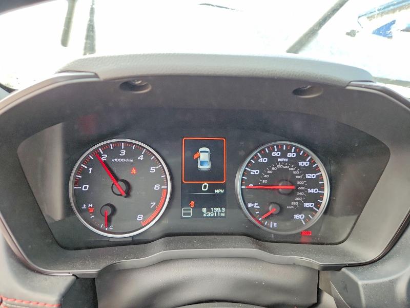 2023 Subaru Wrx VIN JF1VBAL60P9800511 COPART salvage auction — FRONT END, Fl - Cert Of Title Slvg Rebuildable, sold $8,800 on 2026-07-17 (photo 9)