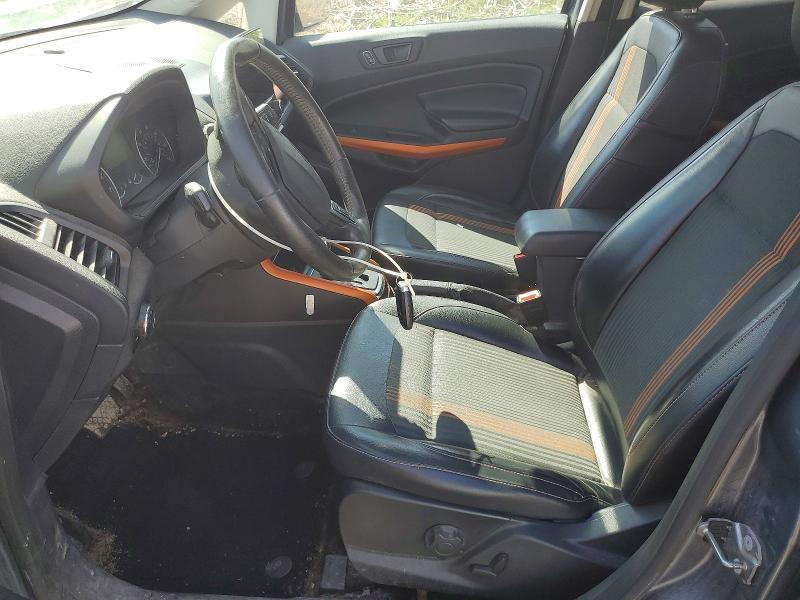 2018 Ford Ecosport VIN MAJ6P1CL9JC182692 COPART salvage auction — FRONT END, Mi - Cert Of Title-Salvage Vehicle, sold $450 on 2026-07-08 (photo 7)