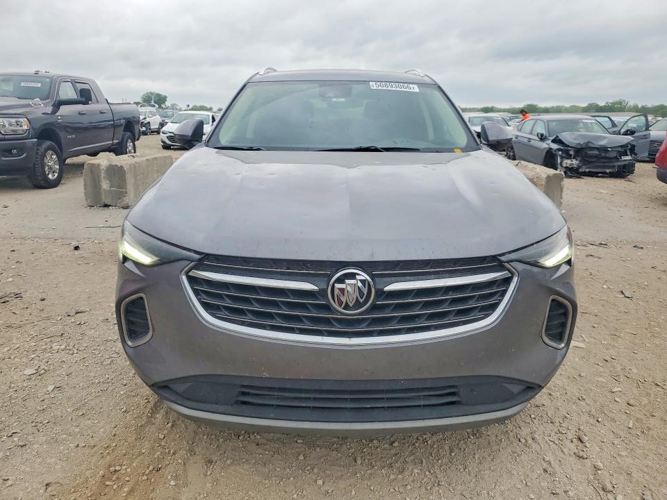 2022 Buick Envision VIN LRBAZLR41ND109566 COPART salvage auction — HAIL, Ks - Cert Of Title-Salvage, sold $5,700 on 2026-07-09 (photo 5)