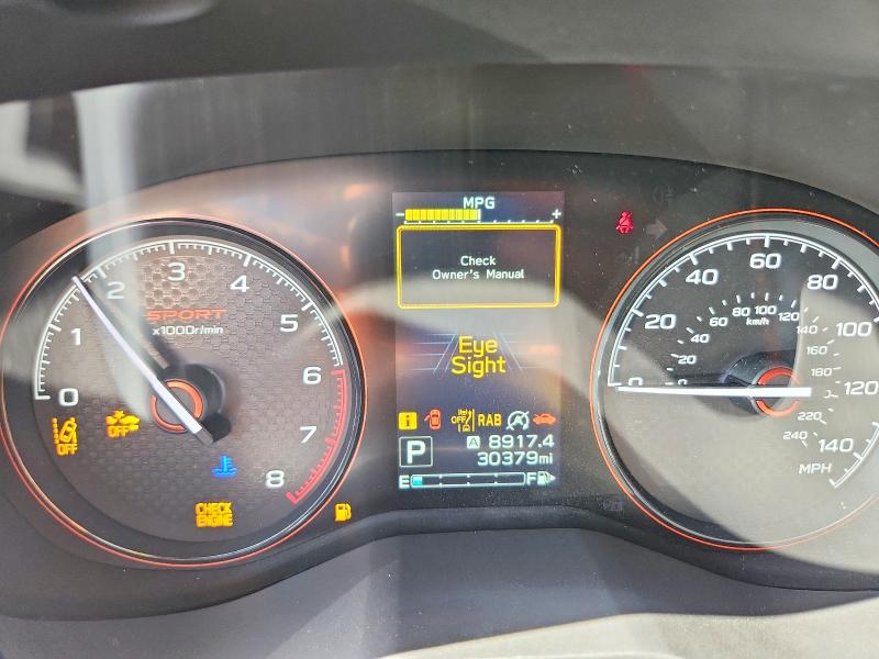 2023 Subaru Forester VIN JF2SKAJC1PH502756 COPART salvage auction — FRONT END, Tx - Certificate Of Title, sold $300 on 2026-07-20 (photo 9)