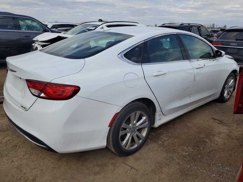 2016 Chrysler 200 VIN 1C3CCCAB7GN169729 COPART salvage auction — FRONT END, Il - Salvage Certificate, sold $400 on 2026-07-09 (photo 3)