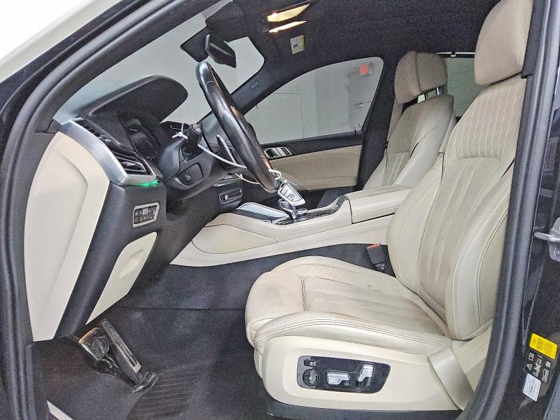 2021 BMW X6 VIN 5UXCY8C04M9E21187 COPART salvage auction — NORMAL WEAR, In - Certificate Of Title, sold $23,250 on 2026-07-09 (photo 7)