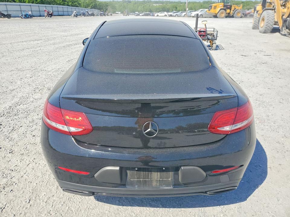 2017 Mercedes-benz C class VIN WDDWJ4KB9HF454114 COPART salvage auction — SIDE, NC - SALVAGE CERTIFICATE OF TITLE, sold $1,400 on 2026-07-15 (photo 6)