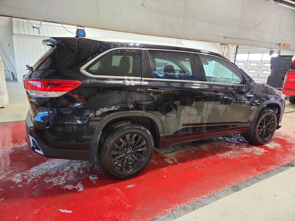 2019 Toyota Highlander VIN 5TDJGRFHXKS076259 COPART salvage auction — FRONT END, On - Permit Salvage, sold $4,500 on 2026-07-20 (photo 3)