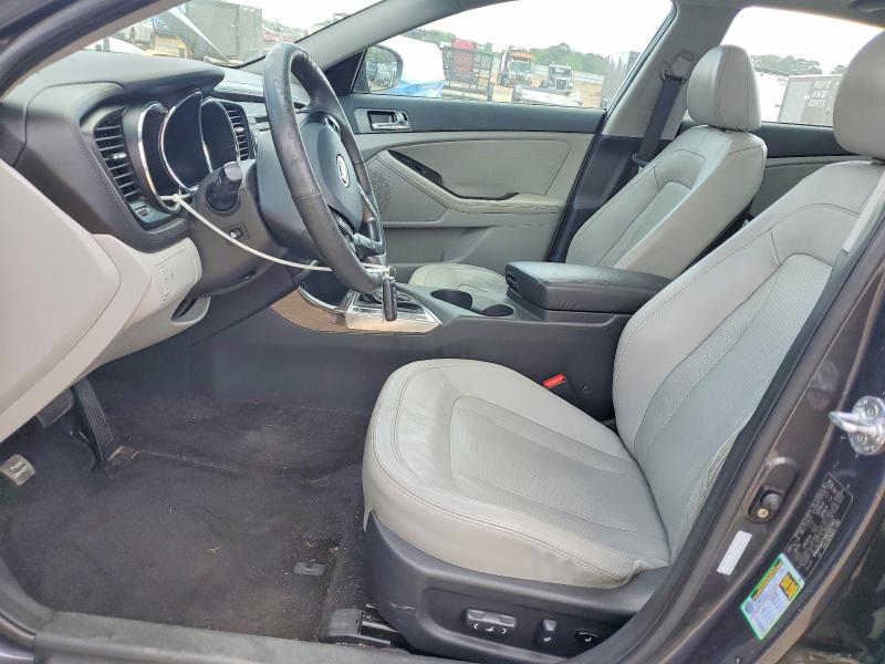 2011 Kia Optima VIN KNAGN4A74B5097063 COPART salvage auction — FRONT END, Tx - Salvage Vehicle Title, sold $400 on 2026-07-13 (photo 7)