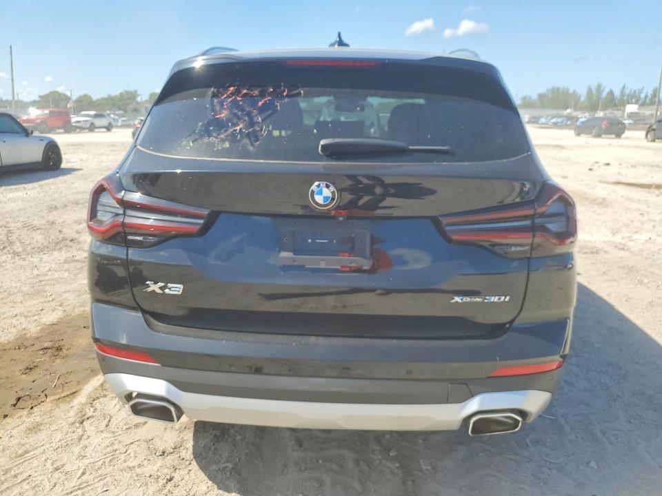 2024 BMW VIN 5UX53DP09R9V39251 COPART salvage auction — SIDE, Salvage Title, sold $21,200 on 2026-07-23 (photo 6)